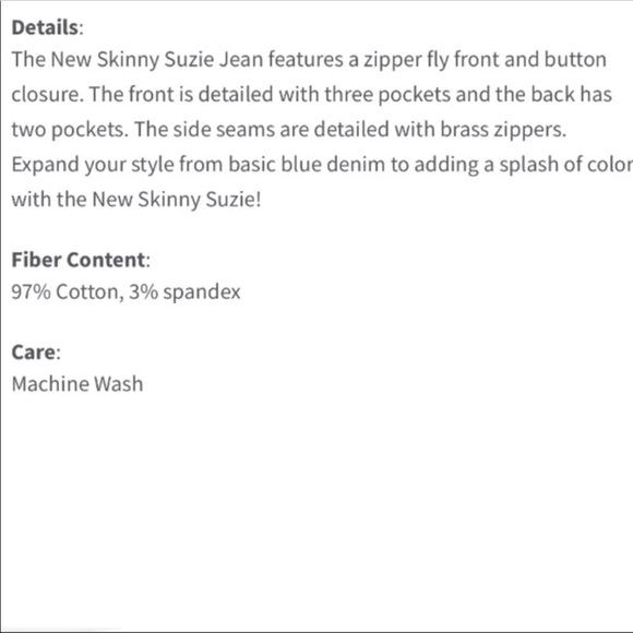 NEW DITTOS Suzie Ankle Zip Skinny Jeans As… - Picture 7 of 7